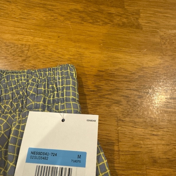 Nike Swim Mens Grid Swoosh Breaker 9" Volley Shorts Medium NESSD541 724 New Tag - Picture 10 of 13